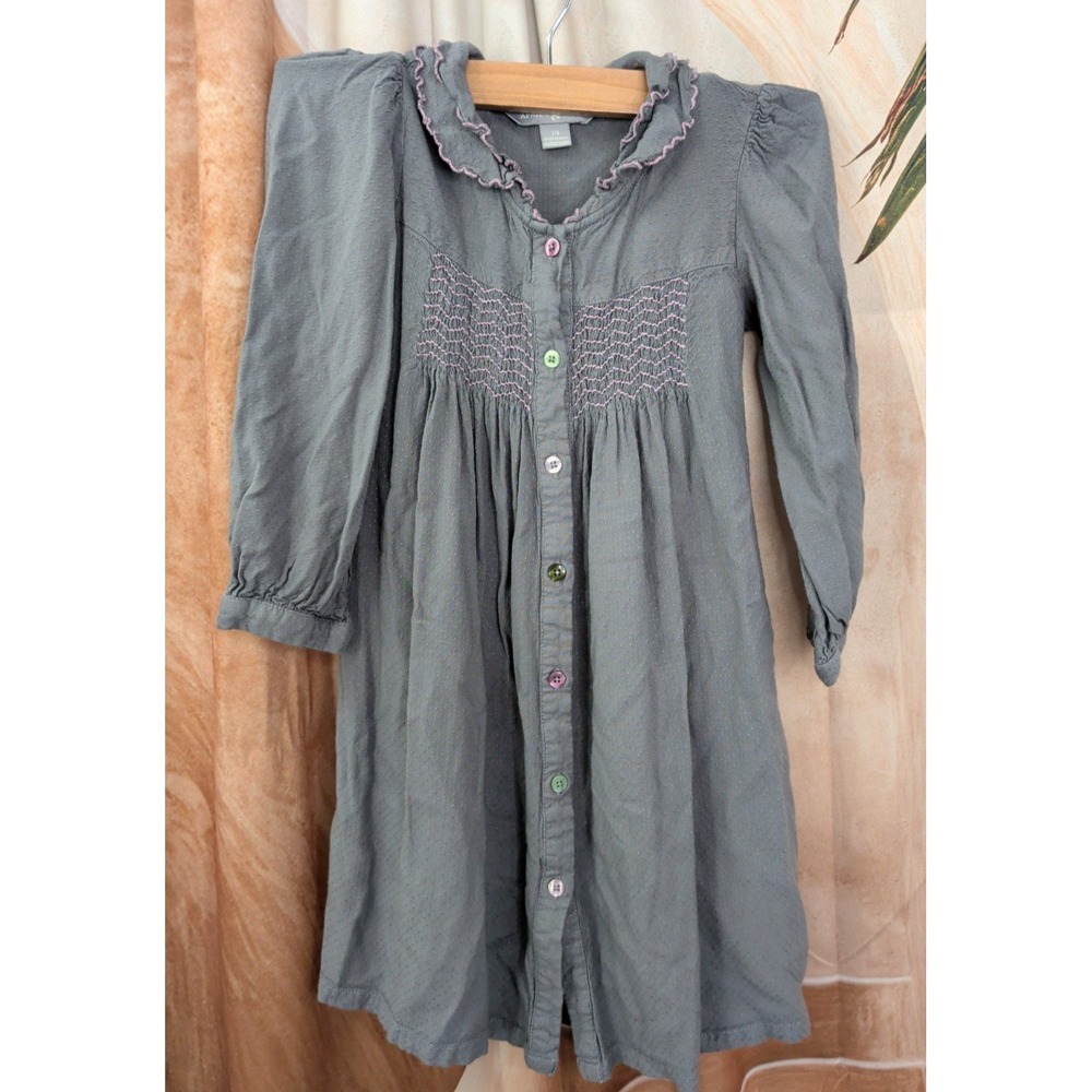 April Cornell Girls Smocked Dress